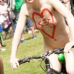 Brighton Naked Bike Ride 2017