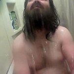 Uncle fixed the shower now its time to take one