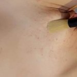 Paint Brush Makes Her Tight Pussy SO WET