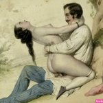 Three Couples Having Sex 1800