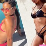 Christina Milian shows off her hot body