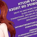 Audio: Fuck My Mouth While You Swipe On Tinder