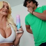 Stepmoms Got A Dildo!
