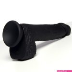 HUGE BLACK DRILLER DILDO