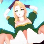POV Hentai Footjob from Renard from Castlevania