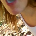 Fuck Me In Public Park and I Swallow Your Cum