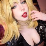 Model Molly Red Wolf mollyredwolf in cosplay Burnice White from Zenless Zone Zero