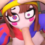 Pomni The Amazing Digital Circus Pomni Makes sloppy blowjob. Cum in mouth Porn