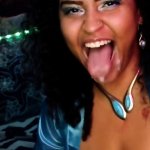 Sensual Ebony Blowjob