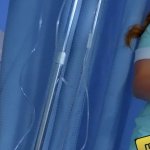 The doctor teases the big breasted ginger nurse whore in front of the patient giving a hardcore deep anal penetration in the hospital