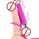 Double Penetration Strapon Dildo Vibrator Adult Sex Toy for Couples
