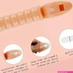 4.06in Vibrating Middle Finger Dildo For Clit Prostate G Spot Vibrator