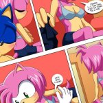 SONAMY with a twist Porn Comic