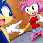 SONAMY with a twist Porn Comic