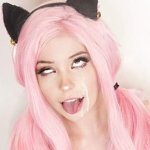 Belle Delphine gets HUGE LOAD blown on her