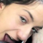 Latina Teen Sucks BBC In Car