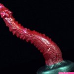 Dragons Tail 10.4 Inch Silicone Fantasy Dildo