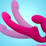 FUN FACTORY SHARE LITE POSABLE DOUBLE-SIDED DILDO