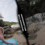 Rebeka Ruby Masturbating On A Nude Beach In Italy