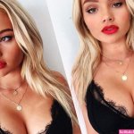Natalie Alyn Lind Shows Off Her Big Boobs Behind-The-Scenes