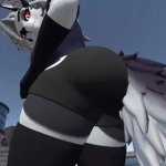 Giantess Loona Rips Ass Over the City! Helluva Boss Giantess Fart