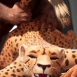 Sexy furry gets fucked by a monster cock