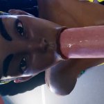 3D Ebony Kimberly gets her Mouth used as Pussy