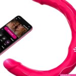 : Double Dildo Vibrator Sex Toys: Double Sided Long Dildo with Realistic Glans and Veins Lesbian Sex ToysVibrating Strapless Dildos Silicone G Spot and Anal Vibrator with 10 Vibration for Women Couples