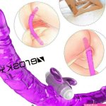 13.817.7 Double Dildo Flexible Women Lesbian Double Ended Dong Penis Sex Toys