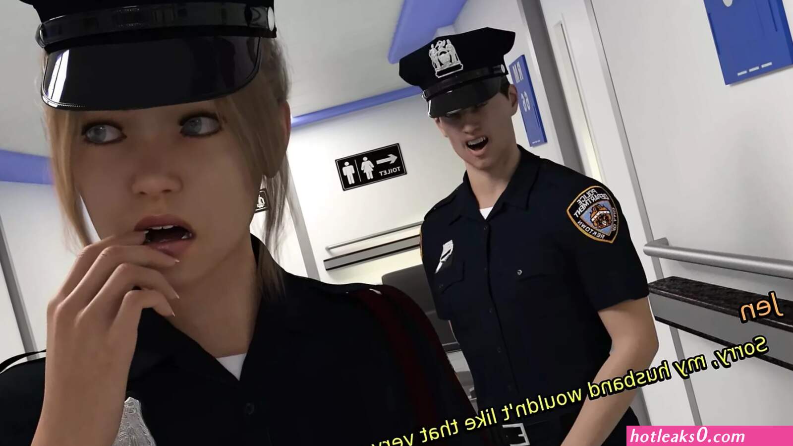 Lady police porn